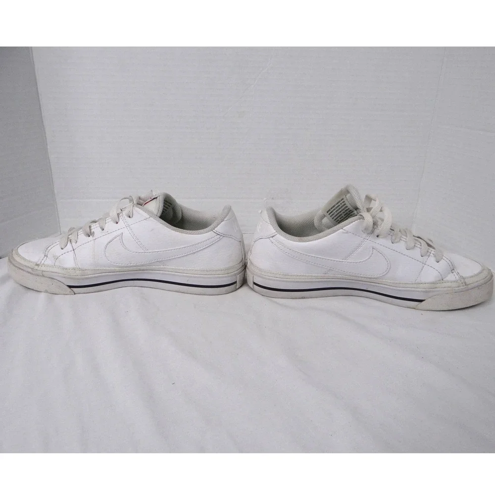 Nike Sport‎ Shoes DH3161 101 White Lace Up Sneakers Youth Size 6.5